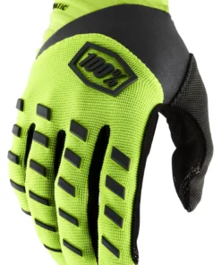 100% Airmatic Gloves -Motorcycle Gloves Sales 100 airmatic glove fluo yellow black