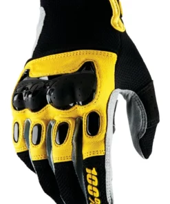 100% Derestricted Dual Sport Gloves -Motorcycle Gloves Sales 100 deristricted dual sport gloves black yellow