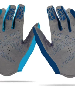 509 4 Low Gloves -Motorcycle Gloves Sales 5094 low gloves cyan navy 1