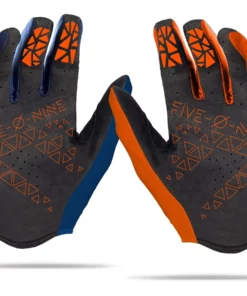 509 4 Low Gloves -Motorcycle Gloves Sales 5094 low gloves orange navy 1