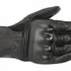 Short Cuff Gloves Alpinestars Gareth Gloves -Motorcycle Gloves Sales alpinestars gareth leather glove black