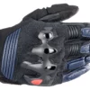 Short Cuff Gloves Alpinestars Halo Leather Gloves -Motorcycle Gloves Sales alpinestars halo leather gloves blue black