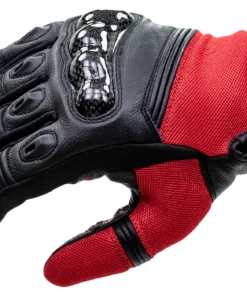 Summer Gloves BILT Spirit 2 Gloves -Motorcycle Gloves Sales bilt spirit glove black red 1