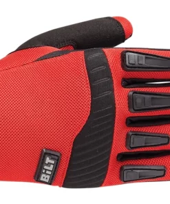 Summer Gloves BILT Youth AirCon Gloves -Motorcycle Gloves Sales bilt youth air con gloves red black