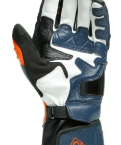 Gauntlet Gloves Dainese Carbon 3 Gloves -Motorcycle Gloves Sales dainese carbon3 gloves flame orange blue iris