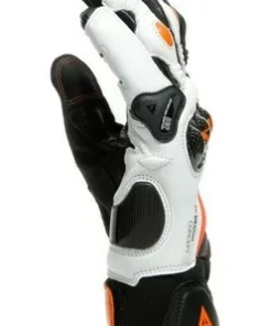 Short Cuff Gloves Dainese Carbon 3 Short Gloves -Motorcycle Gloves Sales dainese carbon3 short gloves black white flame orange 1