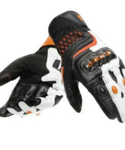 Short Cuff Gloves Dainese Carbon 3 Short Gloves -Motorcycle Gloves Sales dainese carbon3 short gloves black white flame orange