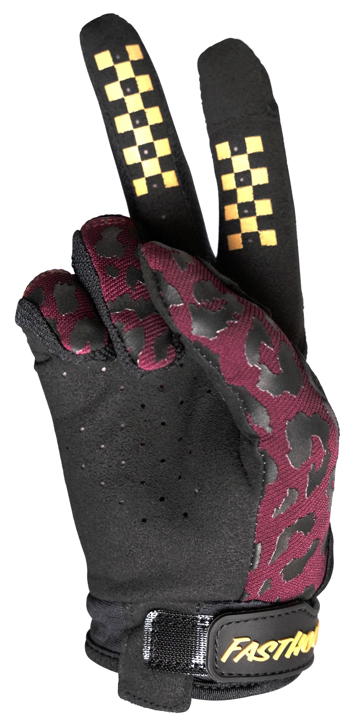 Fasthouse Youth Girl's Speed Style Golden Gloves 4 Fasthouse Youth Girl's Speed Style Golden Gloves - Image 2