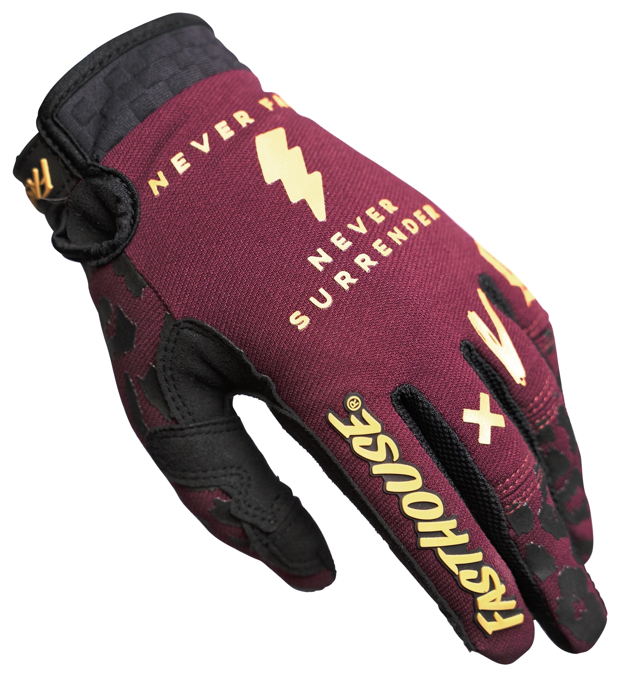 Fasthouse Youth Girl's Speed Style Golden Gloves 5 Fasthouse Youth Girl's Speed Style Golden Gloves - Image 3