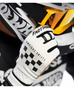 Fasthouse Speed Style Hot Wheels Gloves 12 Fasthouse Speed Style Hot Wheels Gloves -Motorcycle Gloves Sales fasthouse speed style hot wheels gloves white black 3