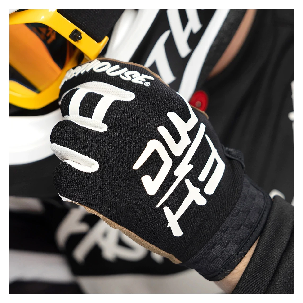 Fasthouse Speed Style Hot Wheels Gloves 7 Fasthouse Speed Style Hot Wheels Gloves - Image 5