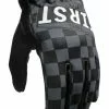 Short Cuff Gloves First Manufacturing Clutch Gloves 2 Short Cuff Gloves First Manufacturing Clutch Gloves -Motorcycle Gloves Sales first manufacturing clutch gloves black grey checker