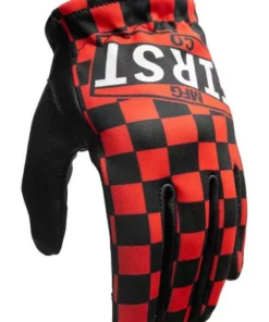 Short Cuff Gloves First Manufacturing Clutch Gloves 14 Short Cuff Gloves First Manufacturing Clutch Gloves -Motorcycle Gloves Sales first manufacturing clutch gloves black red checker