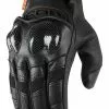 Icon Contra 2 Gloves -Motorcycle Gloves Sales icon contra2 glove black