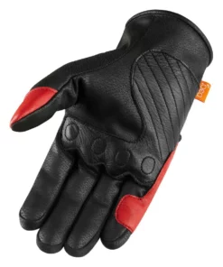 Icon Contra 2 Gloves -Motorcycle Gloves Sales icon contra2 glove red 1