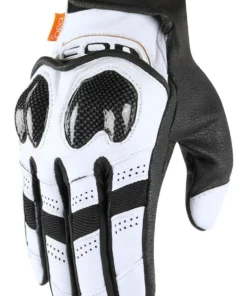 Icon Contra 2 Gloves -Motorcycle Gloves Sales icon contra2 glove white