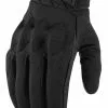 Summer Gloves Icon Anthem 2 Women's Gloves -Motorcycle Gloves Sales icon glove wm anthem2 stealth black