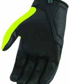 Short Cuff Gloves Icon Hooligan CE Gloves -Motorcycle Gloves Sales icon hooligan ce gloves hi viz 1 scaled