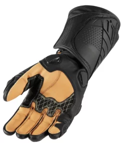 Race Gloves Icon Hypersport GP Gloves (Size 2XL) -Motorcycle Gloves Sales icon hypersport gp gloves black 1