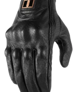 Short Cuff Gloves Icon Pursuit Classic Perforated Gloves