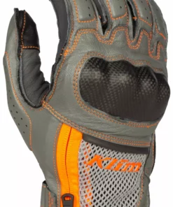 Summer Gloves Klim Induction Gloves -Motorcycle Gloves Sales klim induction gloves grey orange scaled