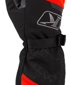 Waterproof Gloves Klim PowerXross Gauntlet Gloves -Motorcycle Gloves Sales klim powerxross gauntlet gloves black red 2