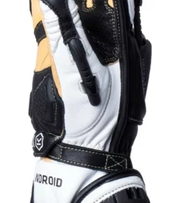 Race Gloves Knox Handroid MK4 Gloves -Motorcycle Gloves Sales knox handroid all mk4 black white 4