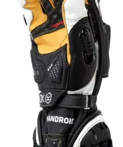 Race Gloves Knox Handroid Gloves ( 2XL & 3XL) -Motorcycle Gloves Sales knox handroid gloves black white 3