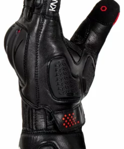 Gauntlet Gloves Knox Oulton Gloves -Motorcycle Gloves Sales knox oulton gloves black red 2 scaled