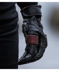 Short Cuff Gloves Knox Whip Women's Gloves -Motorcycle Gloves Sales knox whip womens gloves black oxblood 7