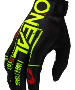 O'Neal Mayhem Attack Gloves -Motorcycle Gloves Sales o neal mayhem attack gloves black hi viz yellow