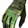 O'Neal Mayhem Camo Gloves -Motorcycle Gloves Sales o neal mayhem camo gloves black green