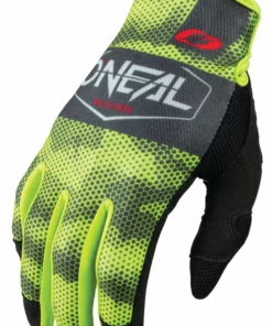 O'Neal Mayhem Covert Gloves -Motorcycle Gloves Sales o neal mayhem covert gloves hi viz yellow charcoal