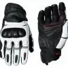 Short Cuff Gloves REAX Castor Leather Gloves - Closeout -Motorcycle Gloves Sales reax castor leather gloves white black red