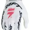 Shift Black Label Burntable Invisible Gloves -Motorcycle Gloves Sales shift3lack label burntable invisible gloves white blue