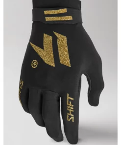 Shift Black Label Invisible Gloves -Motorcycle Gloves Sales shift3lack label invisible gloves black gold