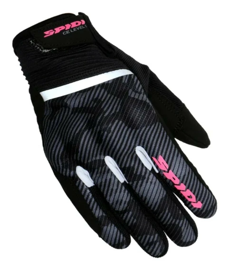 Short Cuff Gloves Spidi Flash CE Women's Gloves (Camo) 3 Short Cuff Gloves Spidi Flash CE Women's Gloves (Camo)