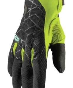 Summer Gloves Thor Draft Gloves -Motorcycle Gloves Sales thor draft glove black acid