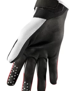 Summer Gloves Thor Draft Gloves -Motorcycle Gloves Sales thor draft glove red white 1