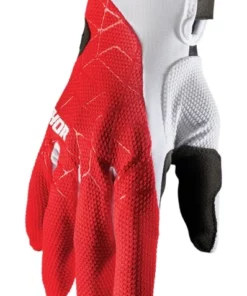 Summer Gloves Thor Draft Gloves -Motorcycle Gloves Sales thor draft glove red white