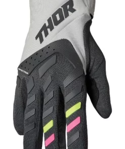 Women Who Ride Thor Spectrum Women's Gloves -Motorcycle Gloves Sales thor glove spctrm wmn gy ch grey charcoal