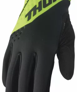 Thor Spectrum Cold Gloves -Motorcycle Gloves Sales thor glove spect cold ac bk black acid scaled