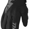 Women Who Ride Thor Sector Women's Gloves -Motorcycle Gloves Sales thor glove wmn sector aq wh black grey scaled