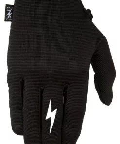 Thrashin Supply Co Short Cuff Gloves Thrashin Supply Stealth Leather Palm Gloves -Motorcycle Gloves Sales thrashin supply stealth leather palm gloves 1