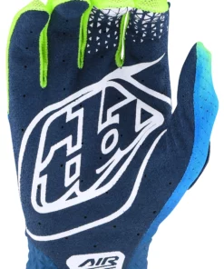 Troy Lee Designs Air Jet Fuel Gloves -Motorcycle Gloves Sales troy lee designs air jet fuel gloves navy yellow 1