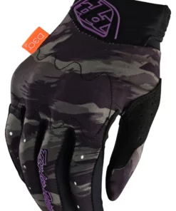 Women Who Ride Troy Lee Designs Womens Gambit Gloves -Motorcycle Gloves Sales troy lee designs womens gambit gloves camo