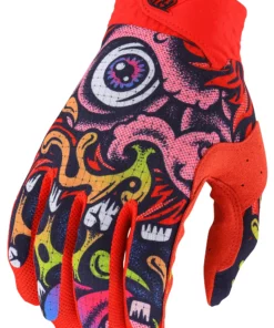 Troy Lee Designs Youth Air Bigfoot Gloves -Motorcycle Gloves Sales troy lee designs youth air bigfoot gloves red navy
